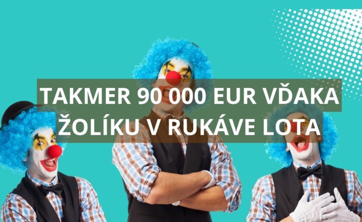 Takmer 90 000 eur vďaka žolíku v rukáve Lota