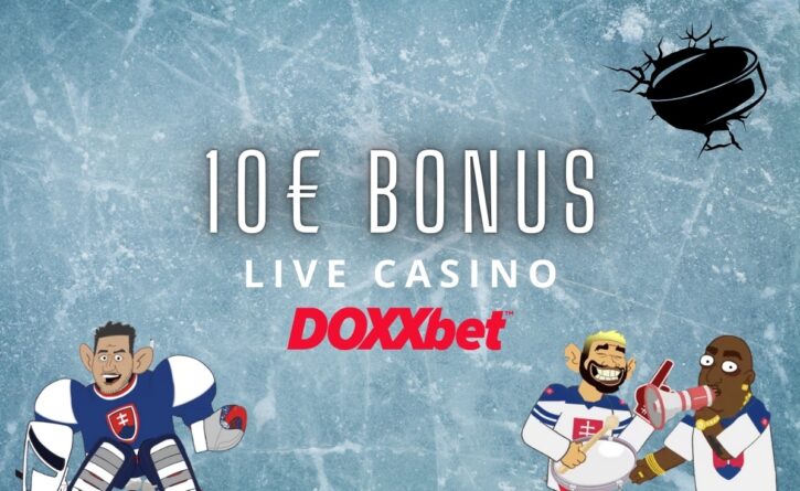 10€ bonus v Doxxbet live kasíne
