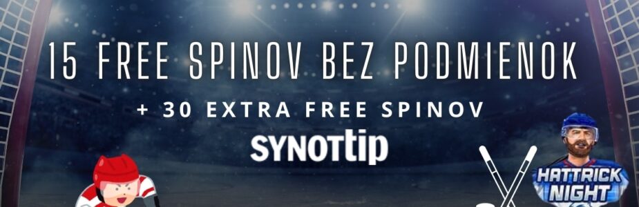 15 free spinov bez podmienok v SynotTip kasíne 15 free spinov bez podmienok v SynotTip kasíne