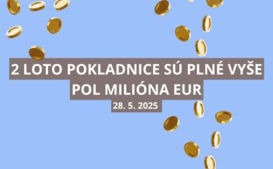 2 Loto pokladnice sú plné vyše pol milióna eur