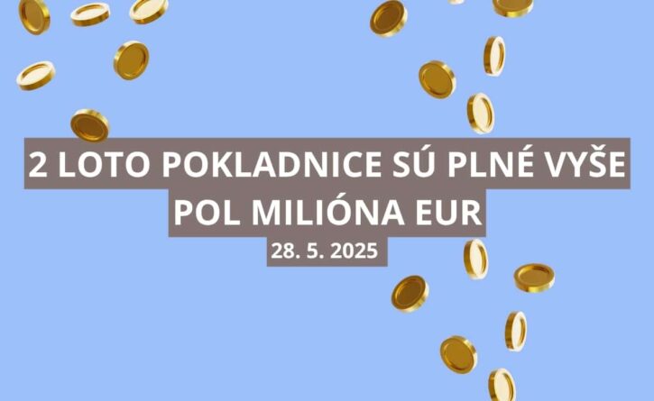 2 Loto pokladnice sú plné vyše pol milióna eur