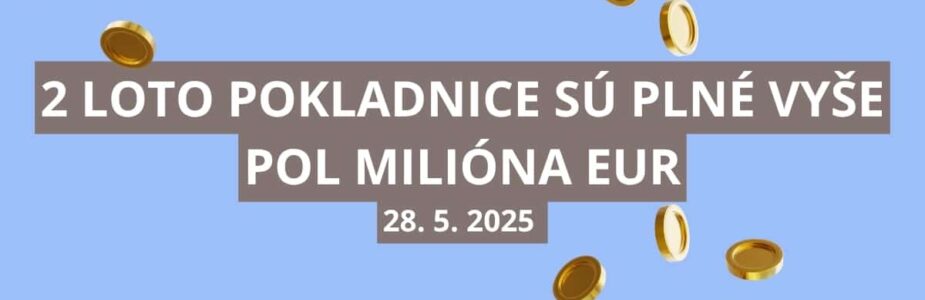 2 Loto pokladnice sú plné vyše pol milióna eur