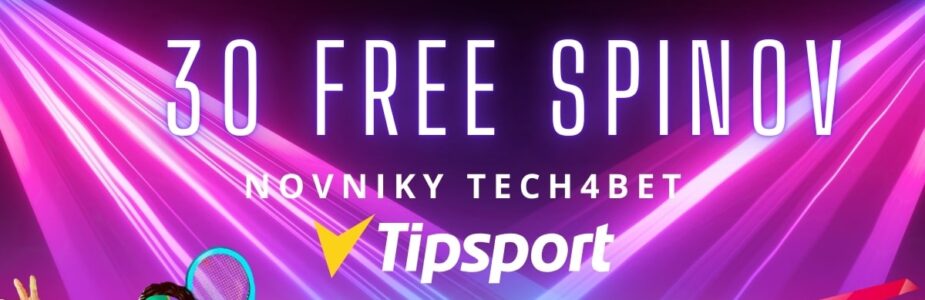 30 free spinov v Tipsport kasíne