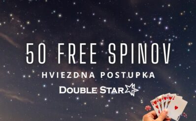 50 free spinov v DoubleStar - hviezdna postupka
