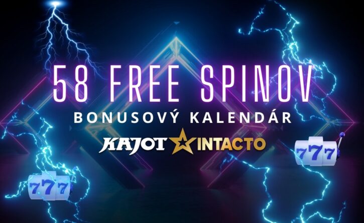 58 free spinov v KajotIntacto kasíne