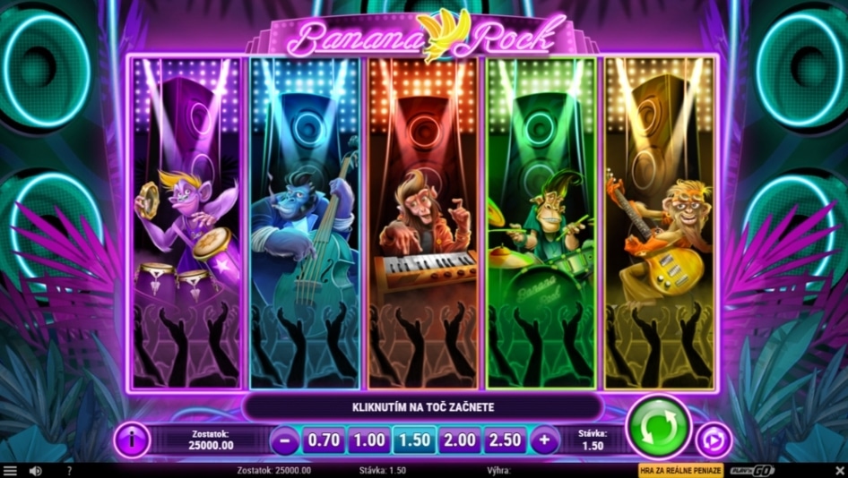 Banana Rock od Play’n GO