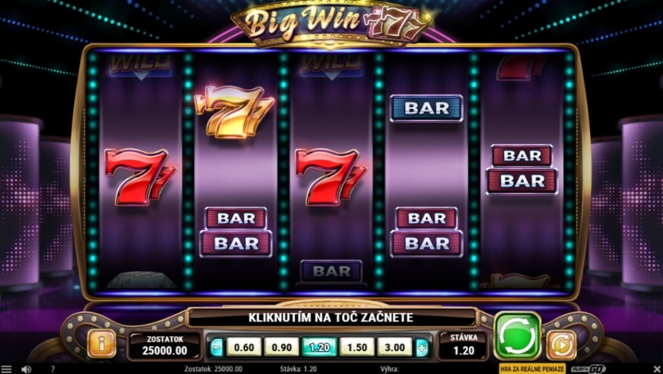 Big Win 777 od Play’n GO