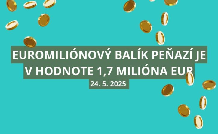 Euromiliónové osudie ponúka vyše 1,7 milióna eur