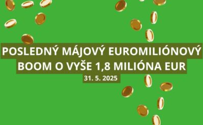 Euromiliónový boom o vyše 1,8 milióna eur