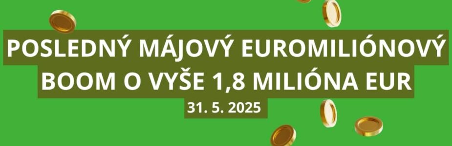 Euromiliónový boom o vyše 1,8 milióna eur