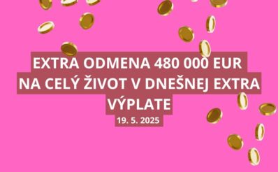 Extra výplata - extra odmena