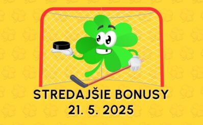 Free spiny a bonusy dnes 21.5.2025