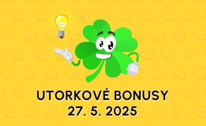 Free spiny a bonusy dnes 27.5.2025