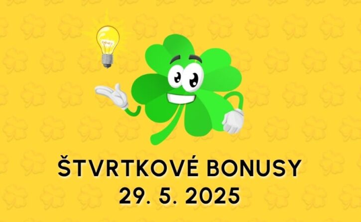 Free spiny a bonusy dnes 29.5.2025