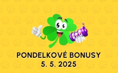 Free spiny a bonusy dnes 5.5.2025