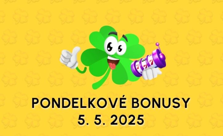 Free spiny a bonusy dnes 5.5.2025