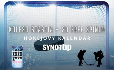 Koleso štastia + 20 free spinov v SynotTip kasíne