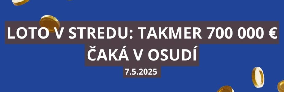 Loto v stredu: takmer 700 000 eur