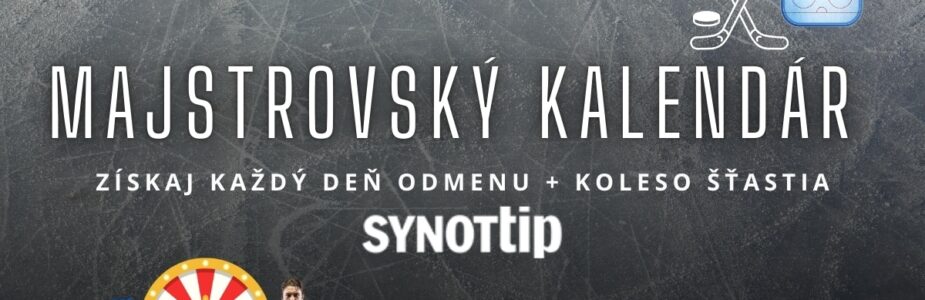 Majstrovský kalendár + koleso štastia v SynotTip kasíne
