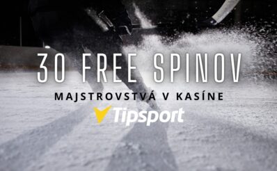 Majstrovstvá v kasíne 30 free spinov v Tipsport kasíne