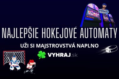 TOP 5 hokejových automatov – to najlepšie z ľadu, čo padá priamo do bránky