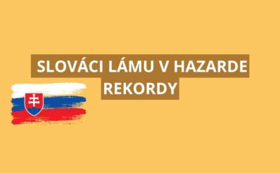 Slováci lámu v hazarde rekordy
