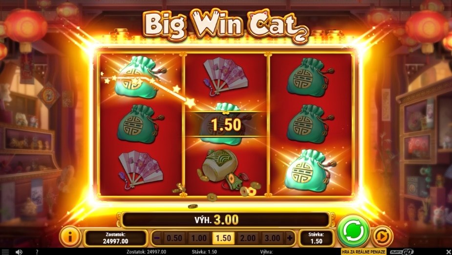 Téma a symboly Big Win Cat