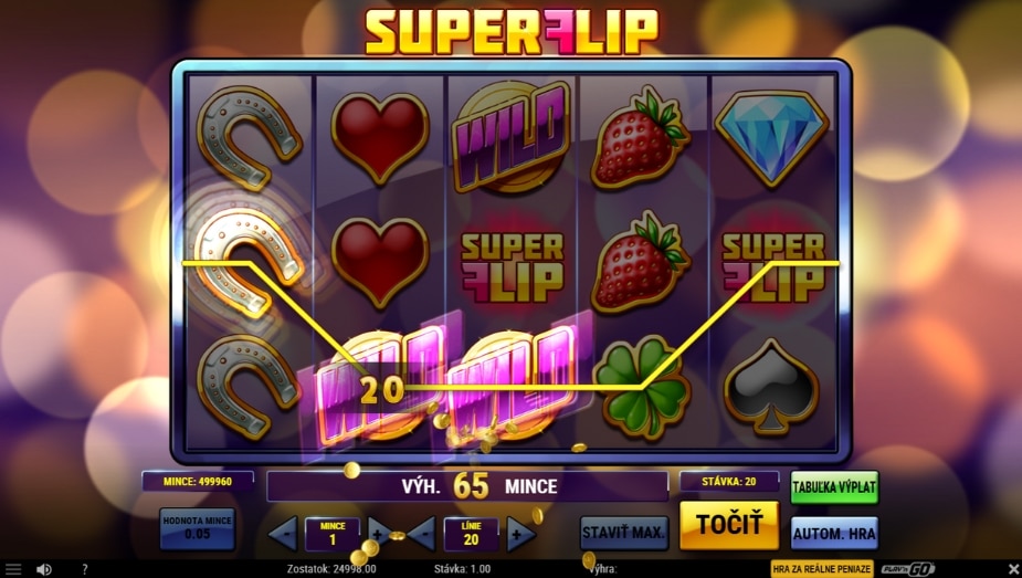 Téma a symboly Super Flip