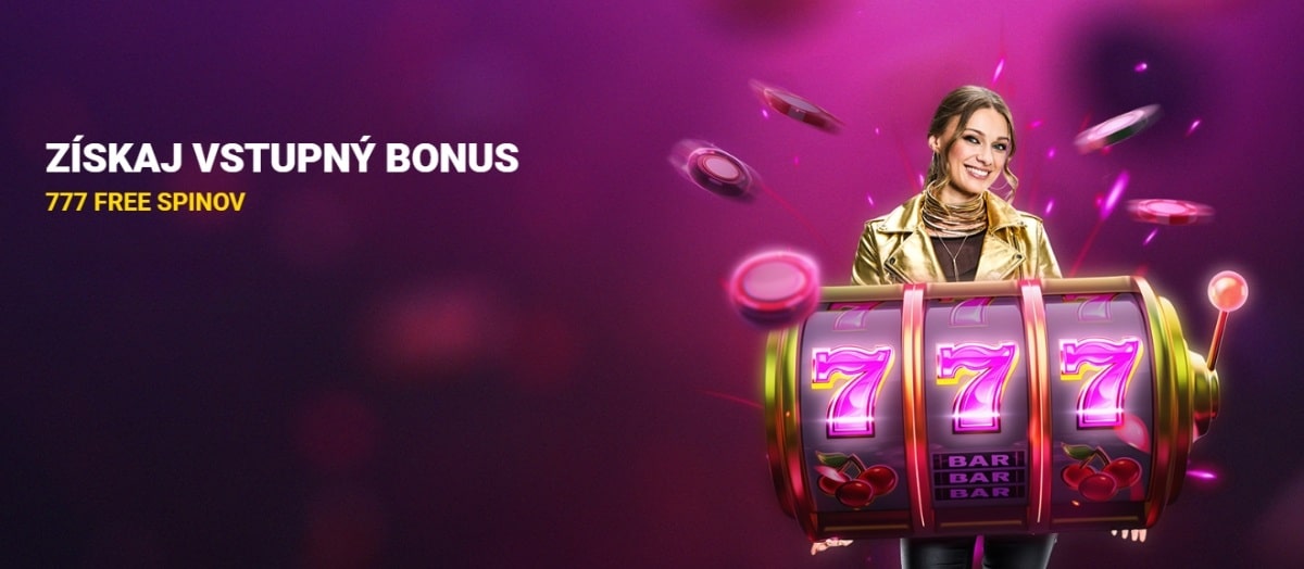 Vstupný bonus 777 free spinov vo Fortune kasíne