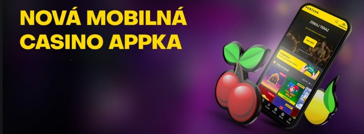 Fortuna mobilná aplikácia