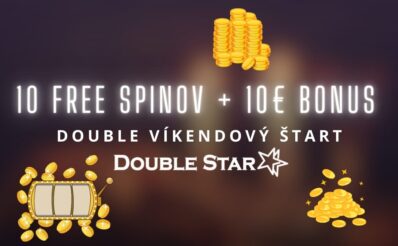 10 FS + 10€ Double víkendový štart