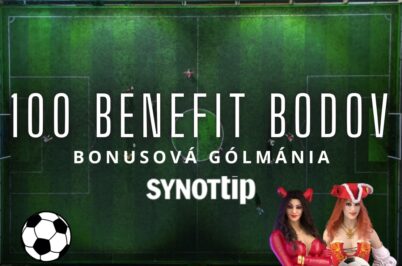 Bonusová gólmánia: 100 benefit bodov v Synottip kasíne