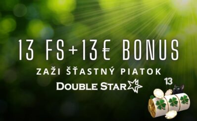 13 FS + 13€ v DoubleStar kasíne