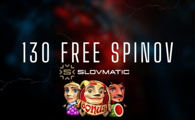 130 free spinov v Slovmatic kasíne