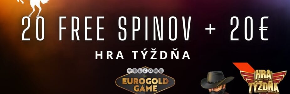 20 FS + 20€ v Eurogold kasíne