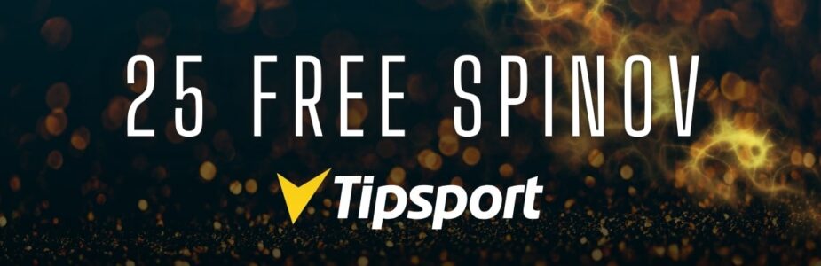 25 free spinov v Tipsport 25 FS v Tipsport kasíne