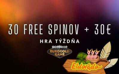 30 FS + 30€ FS v Eurogold kasíne