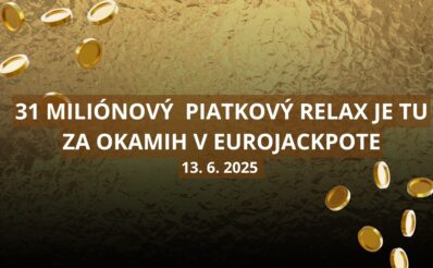31 Miliónový jackpot v Eurojackpote