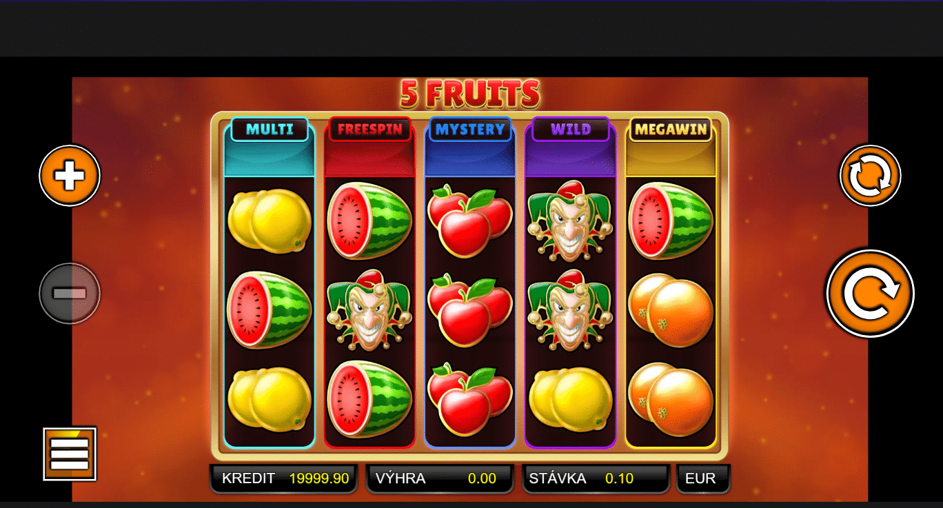 5 fruits automat