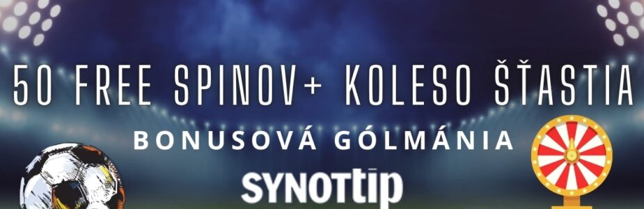 50 FS v Synottip kasíne + Koleso
