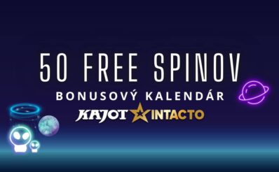 50 free spinov v KajotIntacto kasíne