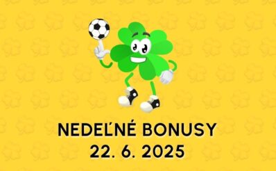 Free spiny a bonusy dnes 22.6.2025
