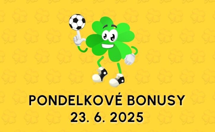 Free spiny a bonusy dnes 23.6.2025