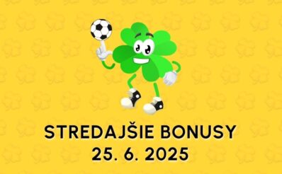 Free spiny a bonusy dnes 25.6.2025