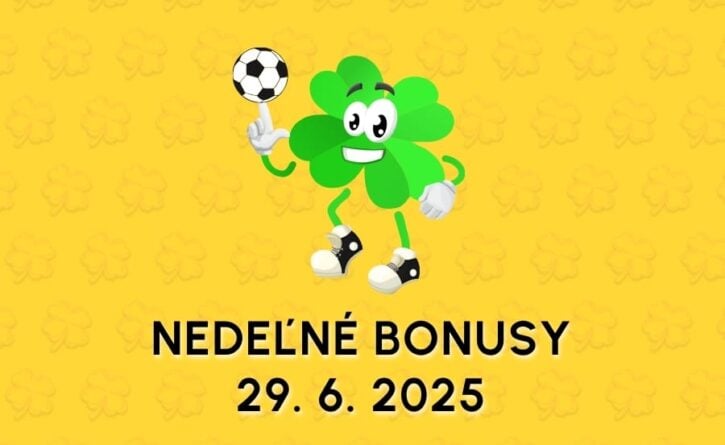 Free spiny a bonusy dnes 29.6.2025