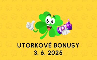 Free spiny a bonusy dnes 3.6.2025