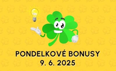 Free spiny a bonusy dnes 9.6.2025