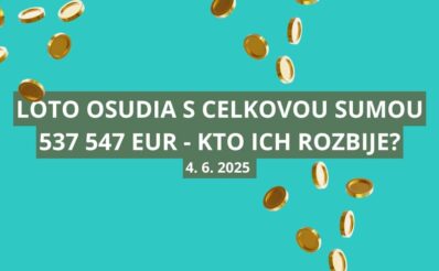 Loto osudia s vyše polmiliónovou výhrou jackpotov