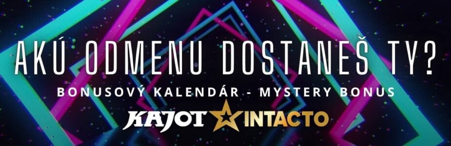 Mystery bonus v KajotIntacto kasíne