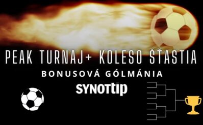Peak turnaj+ koleso stastia v Synottip kasíne